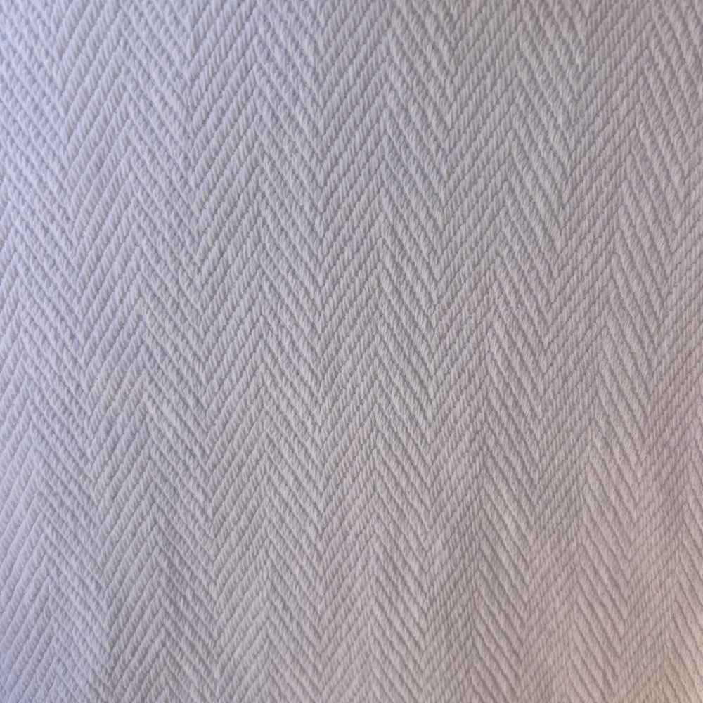 Madewell Brushed Herringbone Jacquard Turtleneck Top Lightrouse Ivory Small - Picture 2 of 6